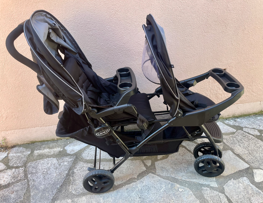 Poussette double Graco Graco d'occasion, Maison Chaton